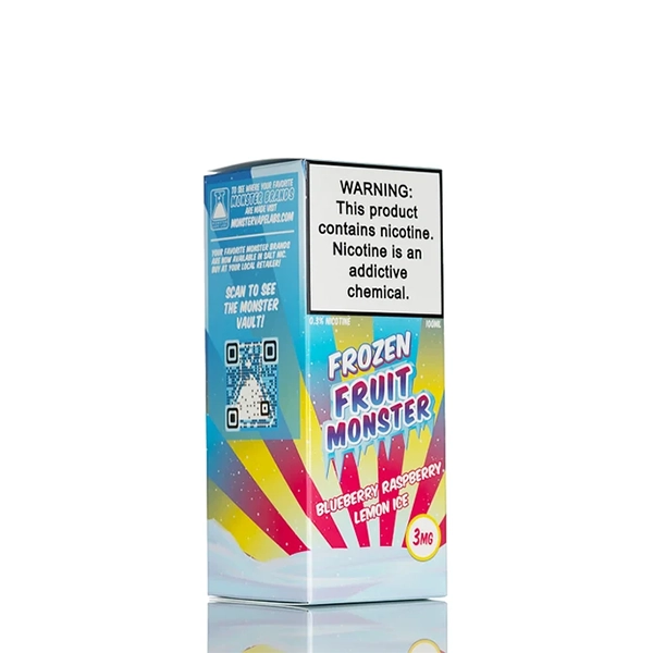 Fruit Monster 100ml Blueberry Raspberry Lemon ICE 3mg 45478