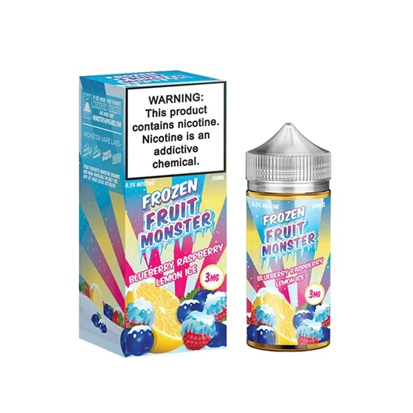 Fruit Monster 100ml Blueberry Raspberry Lemon ICE 3mg 65676