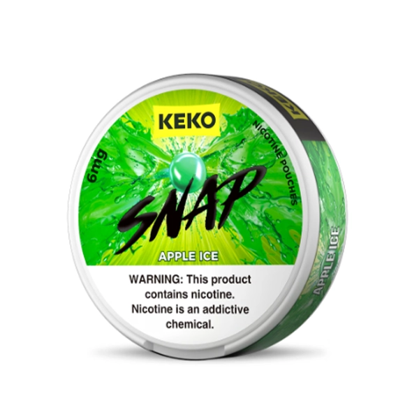 KEKO SNAP Nicotine Pouches Apple Ice 6mg 4565