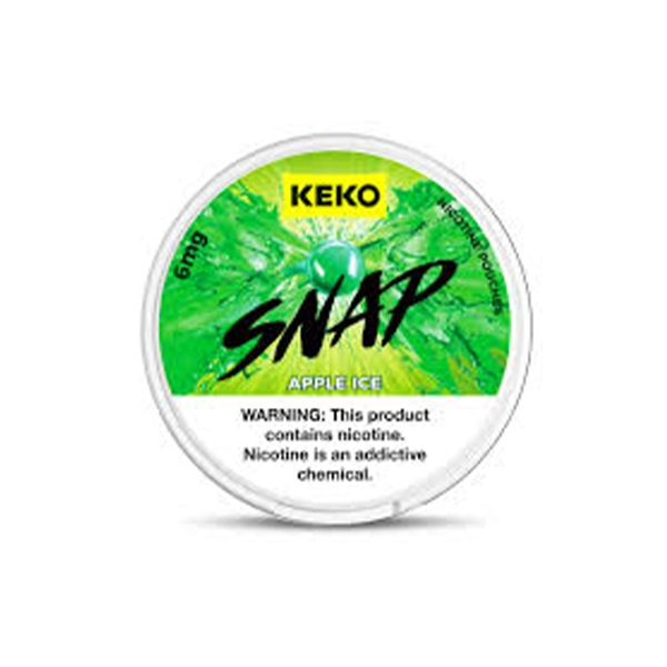 KEKO SNAP Nicotine Pouches Apple Ice 6mg